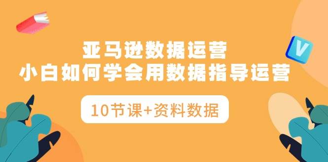 亚马逊数据运营，小白如何学会用数据指导运营（10节课+资料数据）-阿戒项目库