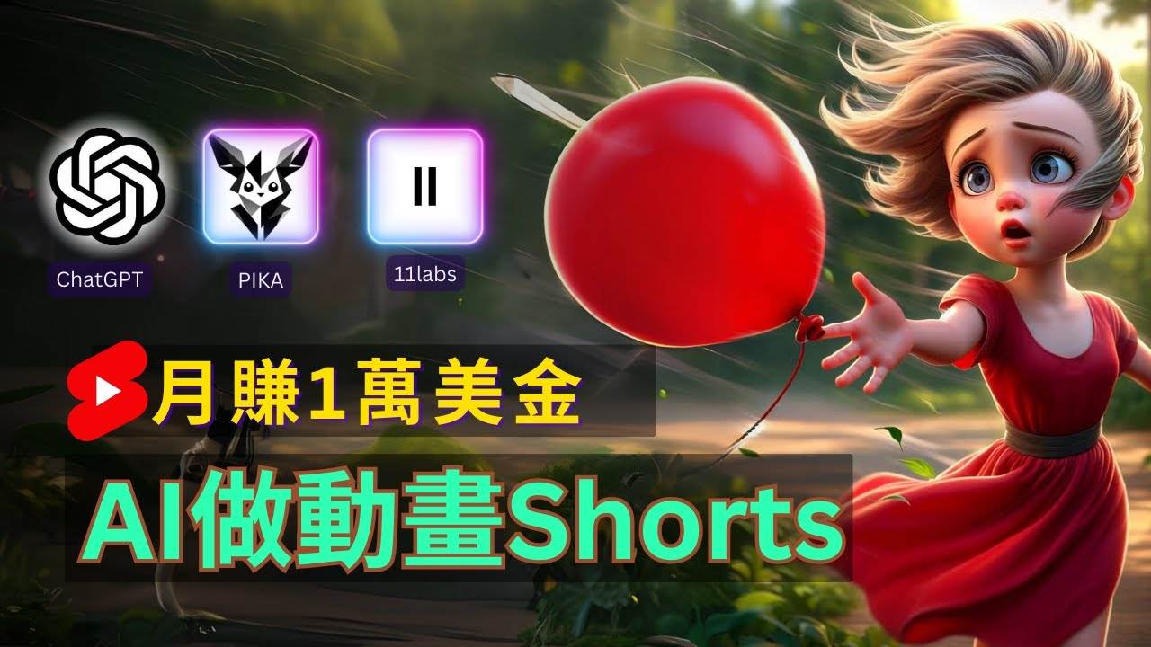 轻松制作皮克斯风格人生故事短视频，免费AI助你月入上万-阿戒项目库