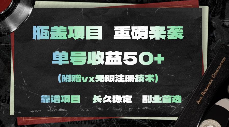 一分钟一单，一单利润30+，适合小白操作-阿戒项目库